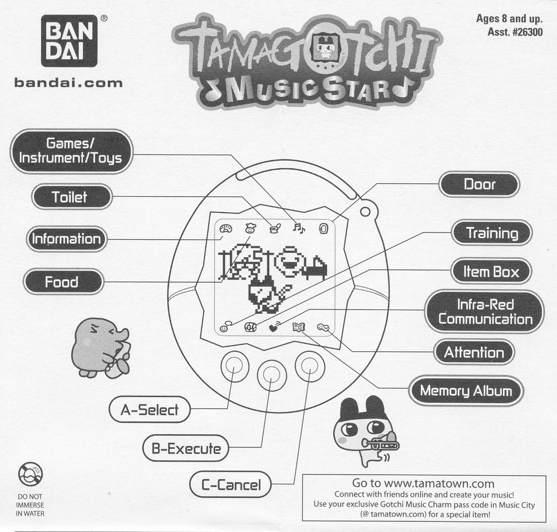 Tamagotchi Music Star Instructions Photos by binary_pics Photobucket